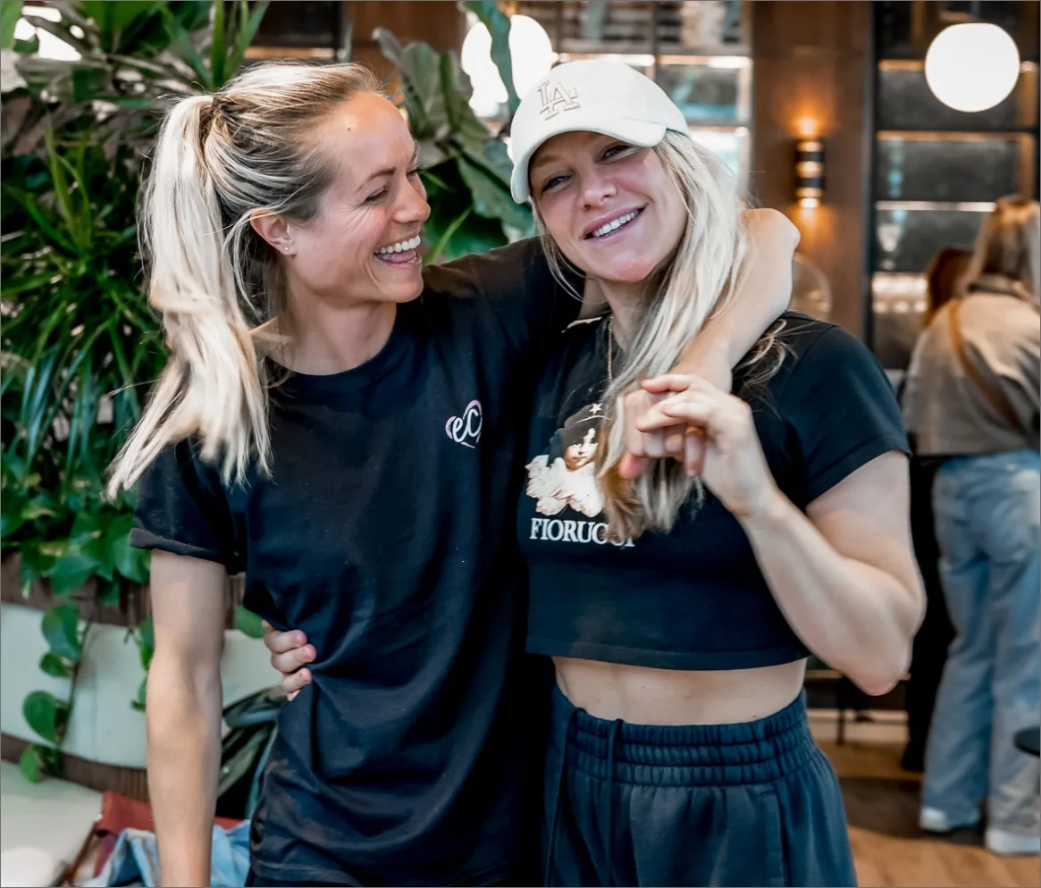 Chloe Madeley and Emma Storey-Gordon