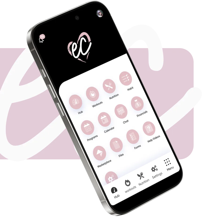 The EC Method App on iPhone
